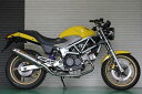 VTR250 バイクマフラー VTR-F Type LD JBK-MC33 2009年～2016年モデル対応 FI車専用 Meteo メテオ チタンソリッド マフラー バイク用品 バイク用 バイクパーツ フルエキ フルエキゾースト カスタム パーツ ドレスアップ 交換 社外品 Realspeed リアルスピード ホンダ