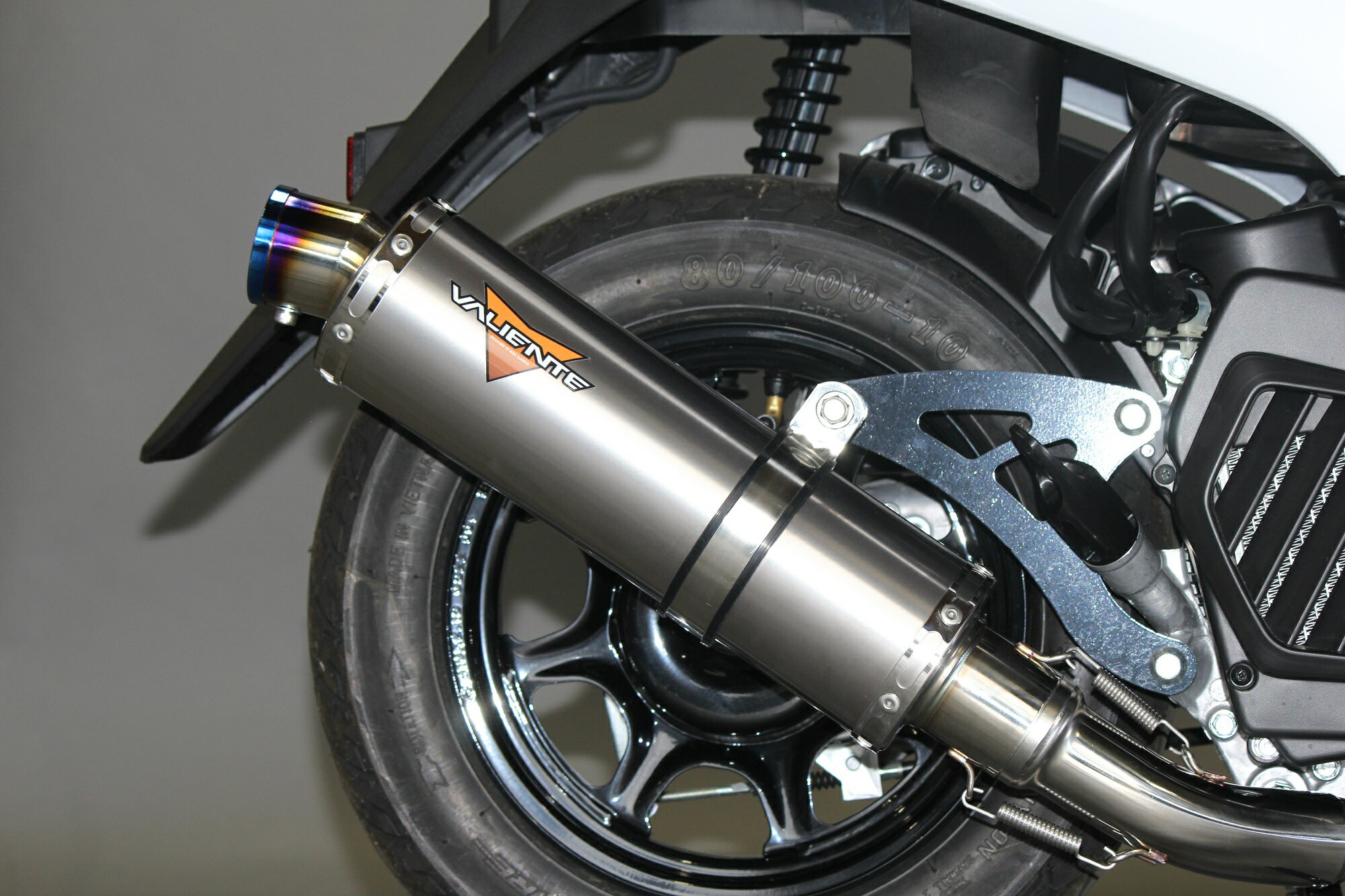 JOG ジョグ バイクマフラー 2BH-AY01 スパルタ チタンソリッド マフラー スポーツタイプ バイク用品 バイク用 バイクパーツ フルエキ カスタム パーツ ドレスアップ 交換 社外品 ヤマハ Sparta Valiente バリエンテ