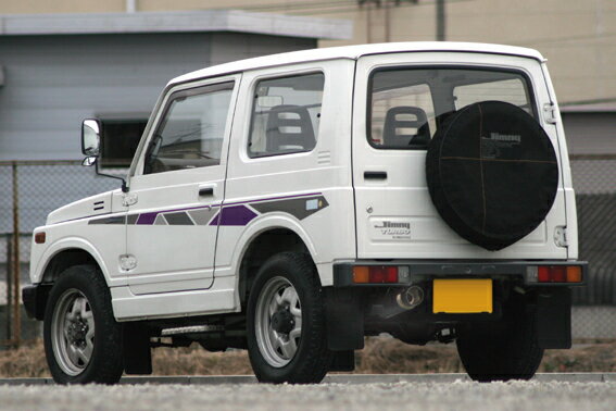 Bluefin (ブルーフィン) スズキ ジムニー (JA11) 車マフラー SUS ステンレス マフラー (ZAWARD) 砲弾型 Jimny