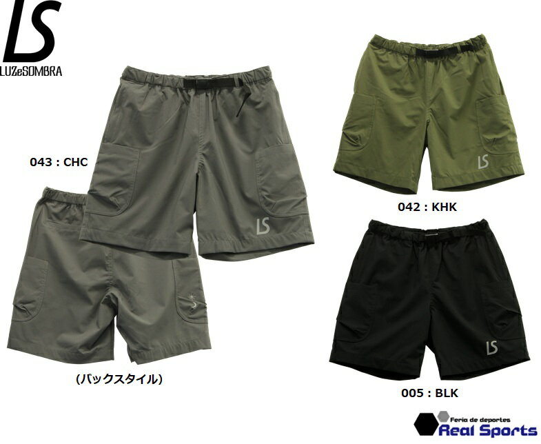 LUZeSOMBRA 롼֥22SS TWM STRETCH TAFTA CARGO SHORTS F2011311 硼ȥѥ ϡեѥ եåȥ 쥢륹ݡ