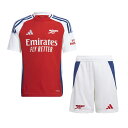 adidas アディダス KIDS 24/25 アーセナルFC ホーム レプリカユニフォーム&ショーツ JNL76-IS8136/JNL71-IS8141 サッ...