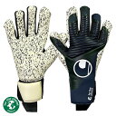 【Uhlsport ウールシュポルト】パワーライン スーパーグリップ+ ハーフネガティブ アース 1011304 24 サッカー用 GKグローブ レアルスポーツ