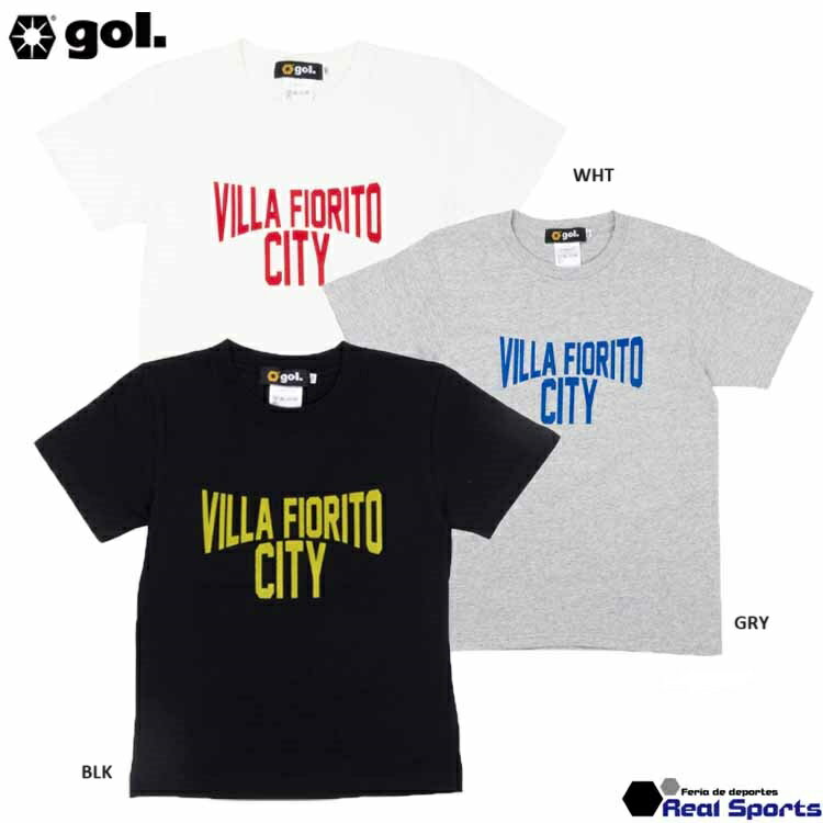 特価【gol. ゴル】24SS Tシャツ<フィオリート> G492-949 半袖 マラドーナ サッカー レアルスポーツ