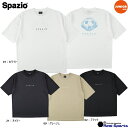 特価【Spazio スパッツィオ】ジュニア 24SS Jr.オーバーサイズサッカーボールプラシャツ GE-0995 プラクティスシャツ 半袖 レアルスポーツ