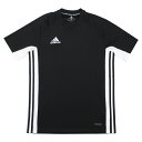 《XS / S サイズ限定特価》【adidas アディダス】mi Team18 TRAINING Tシャツ ブラック CE7387 プラクティスシャツ サッカー...