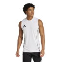 adidas アディダス TIRO25 コンペティション トレーニングスリーブレスジャージー JSK11 JJ1522 ホワイト サッカー レアルスポーツ
