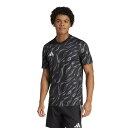 adidas アディダス プラクティス グラフィック ジャージー JVV10 JL9521 ブラック/グレー プラクティスシャツ サッカー レアルスポーツ