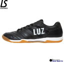 【LUZeSOMBRA ルースイソンブラ】LUZ AXIS-1 IN フットサルシューズ F2013019 BLK インドア 屋内 体育館用 レアルスポーツ