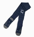 PUMA プーマ 25/26 マンチェスター シティ HOME レプリカ ソックス 780474-06 メッシュソックス ストッキング サッカー ネイビー