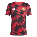 adidas アディダス 25/26 マンチェスター ユナイテッド プレマッチジャージー kqb21 jp3233 サッカー トレーニングウェア 半袖シャツ レ...