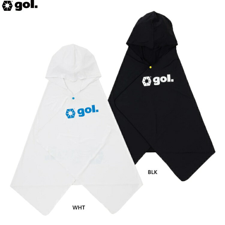 gol. ゴル スレイクールフーディータオル 25SS G588-785 タオル フード付き スポーツ観戦 冷感タオル サッカー