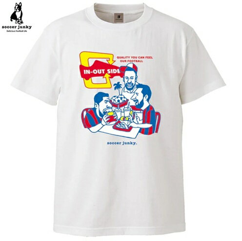 soccer junky サッカージャンキー IN-OUT SIDE BARGER 半袖TEE sj25f16 JERRY ジェリーコラボ Tシャツ カットソー...