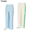hummel ヒュンメル hummelPLAY 25SS トラックパンツ(セミワイドストレート)HAT2133P ロングパンツ ラインパンツ スポーツウエア 特...