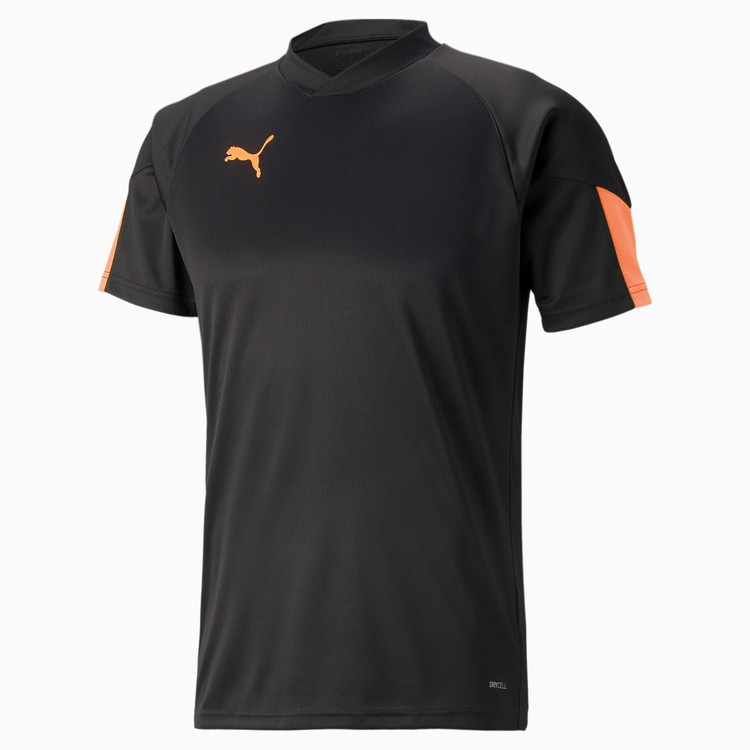 特価【PUMA プーマ】22SS INDIVIDUAL FINAL 半袖シャツ Puma Black-Neon Citrus 658088-45 サッカー用品 レアルスポーツ