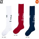 LUZeSOMBRA ルースイソンブラ CP W.O.L JACQUARD SOX 25FW l2252391 ソックス サッカーソックス 靴下 ホワイト レッド ネイビー