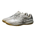 ATHLETA アスレタ フットサルシューズ Teo ID シルバー 25AW 11021-68 インドアシューズ 室内 人工芝 フットサル