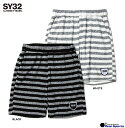 特価【SY32 by SWEET YEARS】PILE BORDER ROOM SHORT PANTS 12241 パイル ボーダー ショートパンツ レアルスポーツ