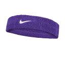 NIKE ナイキ スウッシュ クラシック ヘッドバンド コートパープル/ホワイト BN1000-588 紫 ヘアバンド ヘアアクセサリー ターバン