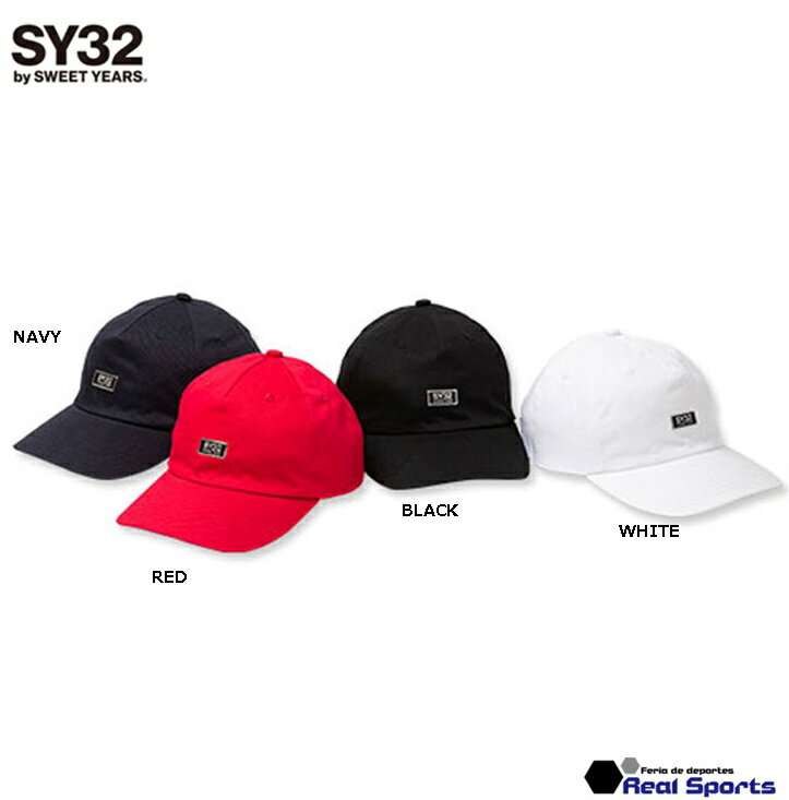 【SY32 by SWEET YEARS】MINI METALLIC TAG CAP 12598 キャップ 帽子 レアルスポーツ