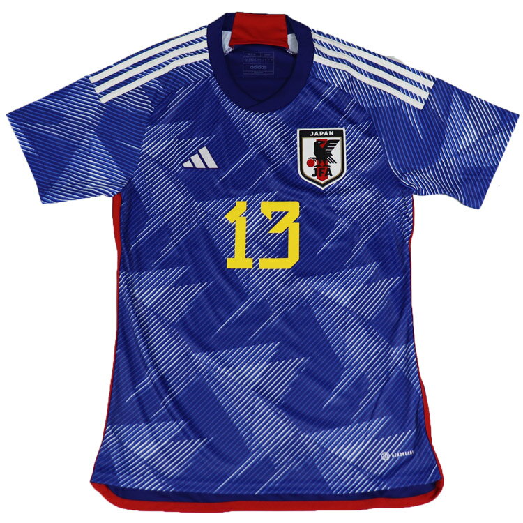 【adidas アディダス】#13 守田英正 2022 日本代表 ホーム レプリカ ユニフォーム SX012/HF1845 サッカー カタールW杯 レアルスポーツバーゲン サッカー 用品 セール