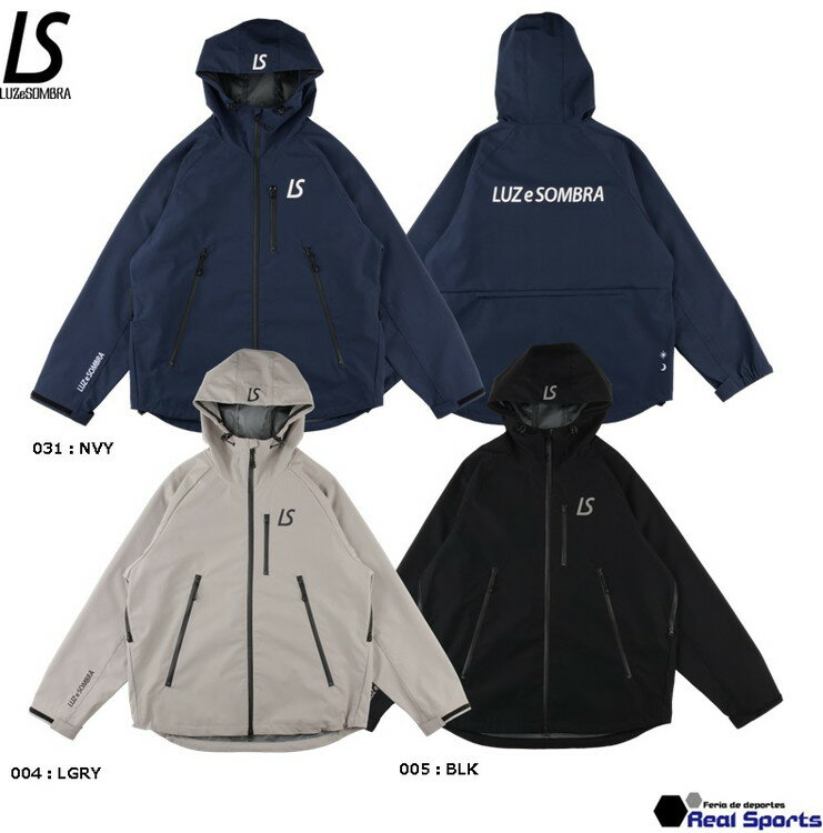 楽天レアルスポーツ楽天市場店特価【LUZeSOMBRA ルースイソンブラ】23FW NAVIGATORS HARD SHELL JKT L1232253 ジャケット アウター フルジップ レアルスポーツ