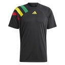 特価【adidas アディダス】FORTORE23 ジャージー ブラック MKP02 IK5737 サッカー用 プラクティスシャツ チーム レアルスポーツ