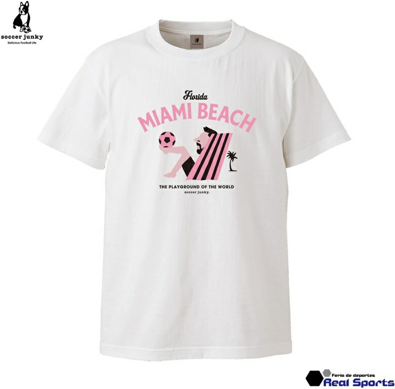 楽天レアルスポーツ楽天市場店【soccer junky サッカージャンキー】23AW MIAMI+10 半袖TEE SJ23F50 JERRYコラボ Tシャツ レアルスポーツ