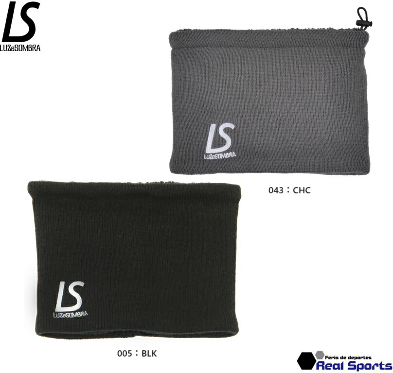 【LUZeSOMBRA ルースイソンブラ】23FW LS BOA FLEECE NECK WARMER F2014811 ボアネックウォーマー サッカー フットサル レアルスポーツ