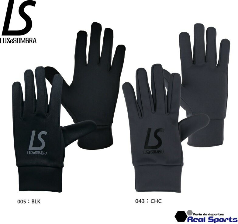 【LUZeSOMBRA ルースイソンブラ】 23FW LS PLAYERS GLOVE L1222414 グローブ 手袋 子供用 フィールドグローブ サッカー用品 レアルスポーツ