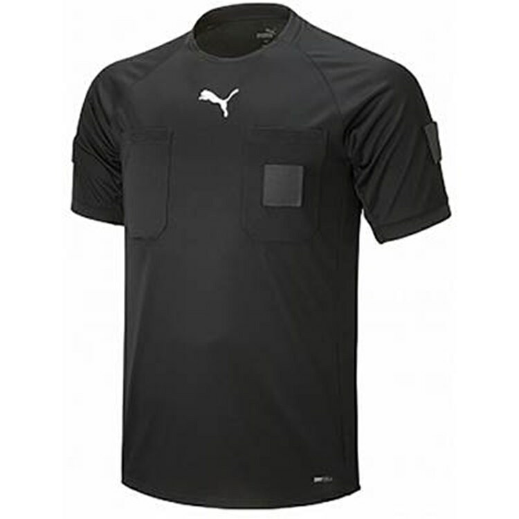 【PUMA プーマ】SS レフリーシャツ 705377 01 サッカー用 レフリー 審判着 レアルスポーツ