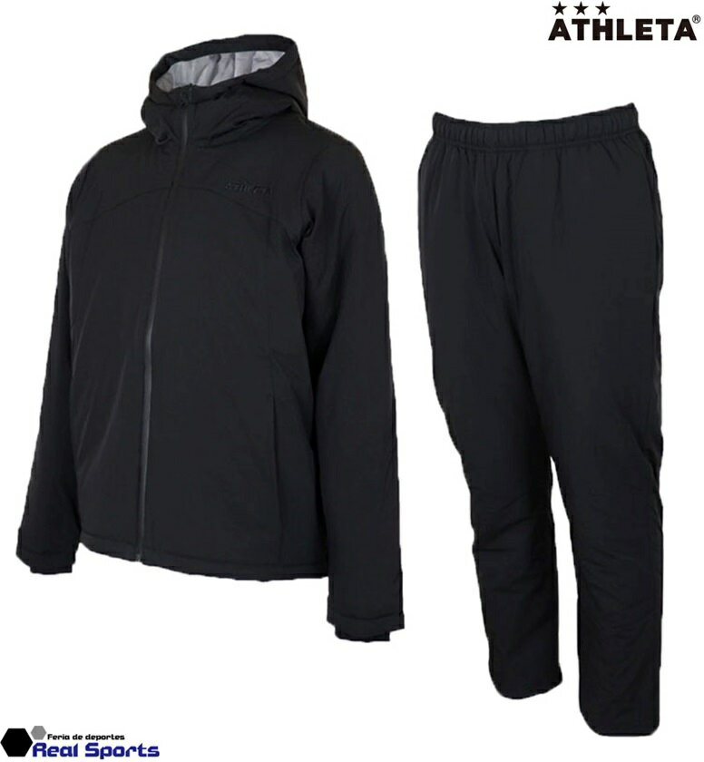 特価【ATHLETA アスレタ】23AW 中綿ウォームジャケット & パンツ SP-237/SP-238 上下セット サッカー フットサル レアルスポーツ