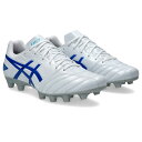 【asics アシックス】DS LIGHT CLUB WIDE WHITE/TUNA BLUE 1103A097 100 サッカー用 スパイク ワイド 幅広 レアルスポーツ