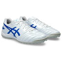 【asics アシックス】DS LIGHT CLUB TF WIDE WHITE/TUNA BLUE 1103A112 100 サッカー用 トレーニングシューズ 人工芝 土 レアルスポーツ