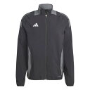 【adidas アディダス】TIRO24 C プレゼンテーションジャケット ブラック GZI71 IP5596 サッカー用 ウーブン ジャージ チーム レアルス...