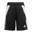 【adidas アディダス】KIDS TIRO24 マッチショーツ ブラック KOC32 IR9368 サッカー用 ジュニア チーム ジャージ レアルスポーツ