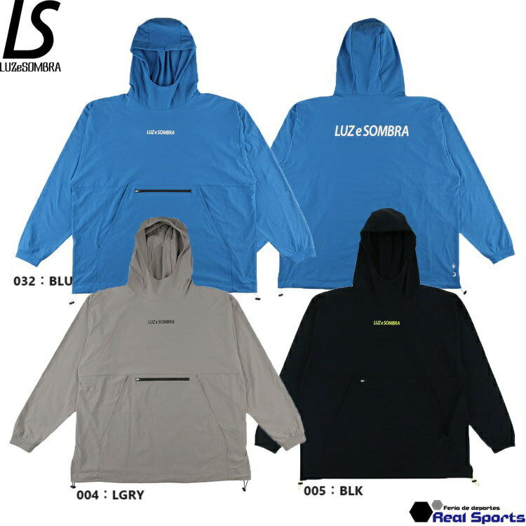 【LUZeSOMBRA ルースイソンブラ】24SS NAVIGATORS ANORAK TOP L1221050 アノラックトップ サッカー フットサルウェア レアルスポーツ