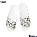 特価【SY32 by SWEET YEARS】SHOWER SANDALS(BOX LOGO) 11123d サンダル シャワーサンダル レアルスポーツ