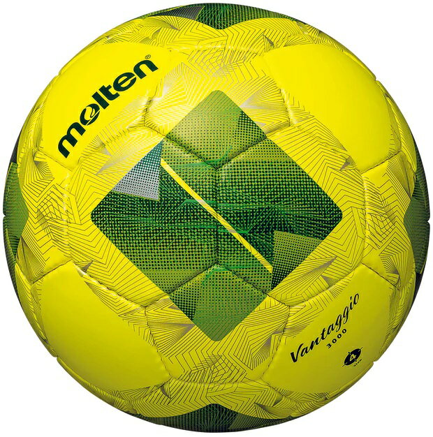 サッカーボール（ジュニア） 【molten モルテン】サッカーボール 4号球 ヴァンタッジオ3000 イエロー F4N3000-YG JFA検定球 小学生用 レアルスポーツ