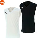 【PUMA プーマ】ジュニア SL サッカー インナーシャツ 655278 ノースリーブ タンクトップ Vネック キッズ 子供用 レアルスポーツ(4)