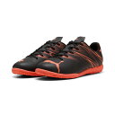 PUMA プーマ アタッカント IT 107479 12 フットサルシューズ フローリング ハード インドア 体育館 室内 サルシュー 黒 オレンジ 特価
