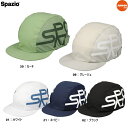 Spazio スパッツィオ ジュニア Jr.ロゴキャップ 25SS CP-0054 キャップ 帽子 熱中症対策 練習 サッカー