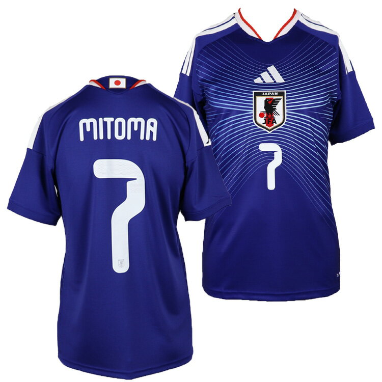 ＃7 三苫薫 アディダス サッカー日本代表 2026 ホーム レプリカ ユニフォーム adidas daz45 kd3345