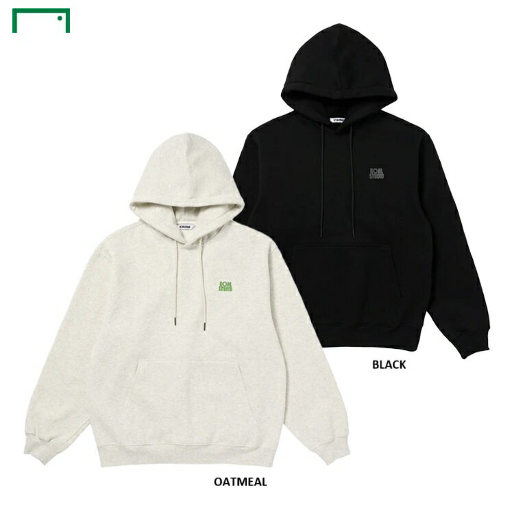 GOALSTUDIO ゴールスタジオ ESSENTIAL BRUSHED HOODIE 25FW g5whd902 フーディ プルパーカー スウェット 裏起毛