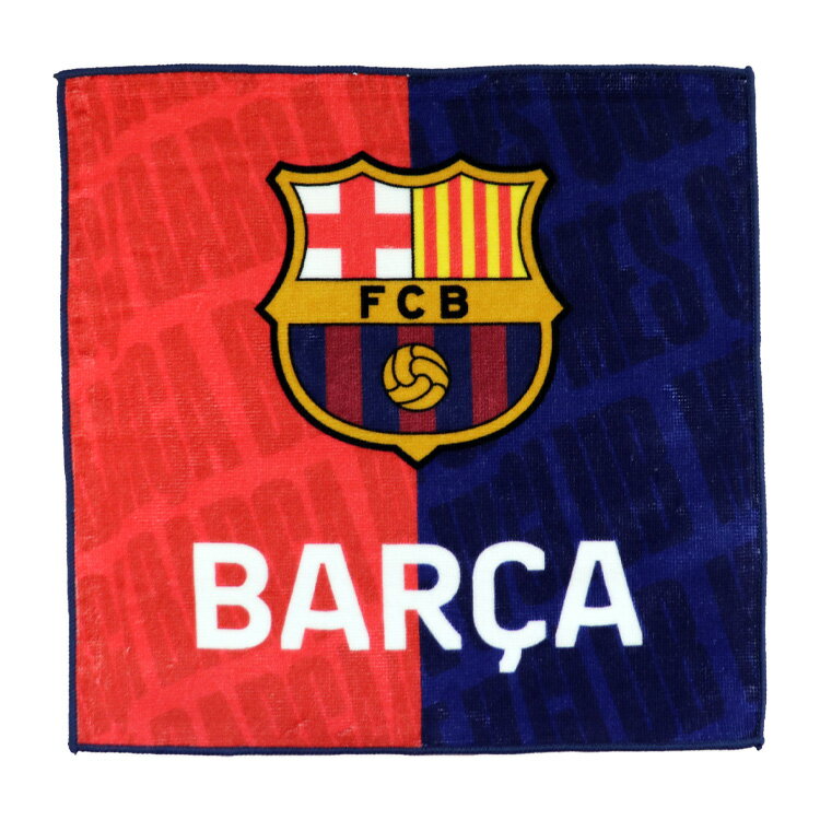 オフィシャル ライセンスグッズ FCバルセロナ FCB ハンドタオル bcn87766 海外クラブ サッカー タオル..