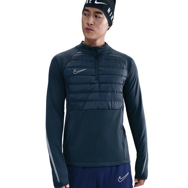 NIKE ナイキ アカデミー ウィンター ウォリアー ドリルトップ fb6817-437 サッカーウエア トレーニングトップ 長袖 ジャージ ハーフジップ