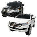 電動乗用 TOYOTA LAND CRUISER トヨタ ランドクルーザー 2人乗り 乗用 ラジコン 乗用玩具 電動 ラジコンカー 子供 おもちゃ 電動乗用ラジコンカー ランクル 送料無料 ###ランクルJJ2022###