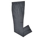 Fumiya Hirano THE TROUSERS(フミヤヒラノトラウザーズ)REGENT II ウール サキソニー サイドアジャスター 2インプリーツ ドレスパンツ