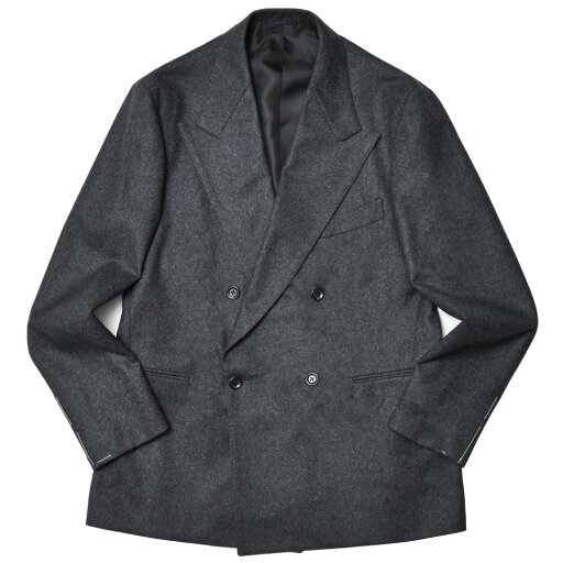 garoh ガロウjacket03 ウール フランネル 4Bダブルジャケット garoh ガロウjacket03 ウール フランネル 4Bダブルジャケット