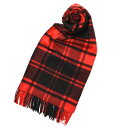 Johnstons of Elgin ジョンストンズ オブ エルガンカシミヤ タータンチェック 大判 ストール WA000056