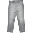 PT TORINO DENIM ピーティートリノデニムコットン ストレッチ ウォッシュド ブラックデニムパンツ REGGAE/TAPERED FIT/TX06